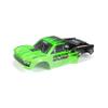 ARRMA 1/10 SENTON 4X2 Painted Decaled Trimmed Body Green/Black, ARA402345 view 1