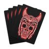 Brian Bula Viking Skull Playing Cards Unique Poker Cards with Red Viking Skull Helmet view 1