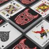 Brian Bula Viking Skull Playing Cards Unique Poker Cards with Red Viking Skull Helmet view 2