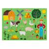PLIGREAT Farm Animals Felt Board, 43Pcs Preschool Farm Themed Storytelling Board Animals Farmers Early Teaching Wall for Early Learning Tell A Story 105x75 cm view 1
