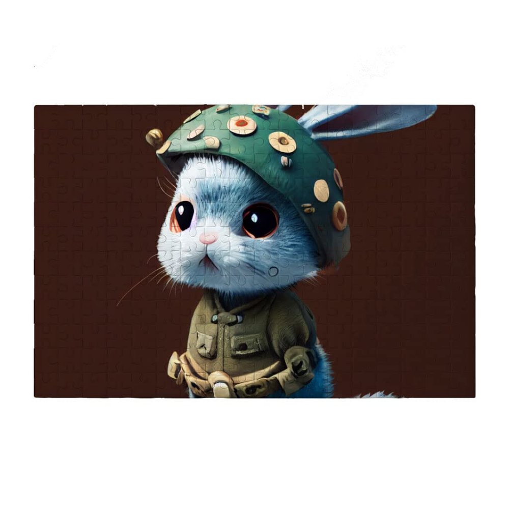 Fantasy Art Puzzles - Bunny Jigsaw Puzzle - Adventurer Puzzles