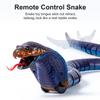 AMCHSURI Realistic RC Snakes - Rechargeable Blue Cobra Snake Toy with Infrared Controller for Kids/Cat view 2