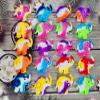 mypush popo 20 Packs Christmas Classroom Students Gifts Bulk Rainbow Bubble Fidgets Gifts From Teacher, Elephant Mini Pop Holiday Rewards Party Favors for Kids Adult view 2