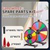 iElyiEsy Prize Wheel Pegs & Pointer Replacement Kit Carnival Wheel Pegs Prize Wheel Replacement for Trade Show Carnival Party Pub view 2