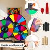 iElyiEsy Prize Wheel Pegs & Pointer Replacement Kit Carnival Wheel Pegs Prize Wheel Replacement for Trade Show Carnival Party Pub view 3