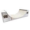 OC Ramps Wood Fingerboard Obstacles - Premium Quality Finger Board Half Pipe, Launch Ramp, Picnic Table Bench and Grind Box - Mini Finger Skatepark Toys (FB Halfpipe) view 1