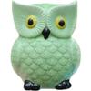Cute Owl Ceramic Piggy Bank Personalized Money Saving Bank for Kids Girls Nursery Gift Decor Green Money Banks view 1