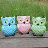Cute Owl Ceramic Piggy Bank Personalized Money Saving Bank for Kids Girls Nursery Gift Decor Green Money Banks view 2