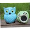 Cute Owl Ceramic Piggy Bank Personalized Money Saving Bank for Kids Girls Nursery Gift Decor Green Money Banks view 3