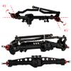 RZXYLRC Complete Metal Front & Rear Axle for Axial SCX10 III Ford Bronco AXI03014 1/10 RC Crawler Upgrades (Black) view 2