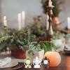Christmas Mini Lantern 36pcs Christmas Miniature Lantern Mini Lamp Lantern Light Up Dollhouse Desktop Lamp Ornaments Small Kerosene Lamp for Doll House Garden Decor Scene Shooting view 4