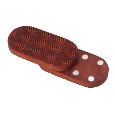 Magnetic Fidget Slider Magnetic Blocks Haptic Relax Fidget Toy Push Card Spinner EDC Toy Gifts for Adult Kids(Unlimited Water Ripple)