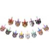 AIXITONG Cat Face Hanging Bunting Birthday Sign for Birthday Party Princess Decorations view 1