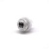Arcity 4 Pcs/Lot 24mm Arcade LED Push Buttons Illuminated 1P 2P 3P 4P Players Lit with Microswitch for Arcade Machine Games Console Parts 5V White New view 4