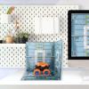 Menolana 1/12 Scale Backdrop Show Display Organizer Collection Diorama for Action Figures, Style A view 2