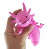 1 Pink Axolotl Fidget - Large Wiggle Articulated Jointed Moving Axolotyl Toy - Unique Gift, Lover, Decoration (1 Pink) view 1