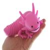 1 Pink Axolotl Fidget - Large Wiggle Articulated Jointed Moving Axolotyl Toy - Unique Gift, Lover, Decoration (1 Pink) view 2