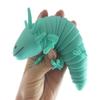 1 Teal Axolotl Fidget - Large Wiggle Articulated Jointed Moving Axolotyl Toy - Unique Gift, Lover, Decoration (1 Teal) view 2