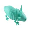 1 Teal Axolotl Fidget - Large Wiggle Articulated Jointed Moving Axolotyl Toy - Unique Gift, Lover, Decoration (1 Teal) view 3