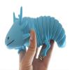 1 Blue Axolotl Fidget - Large Wiggle Articulated Jointed Moving Axolotyl Toy - Unique Gift, Lover, Decoration (1 Blue) view 3