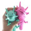 2 Random Axolotl Fidget - Large Wiggle Articulated Jointed Moving Axolotyl Toy - Unique Gift, Lover, Decoration (Set of 2 Random Colors) view 1