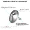 LOQATIDIS Stainless Steel Spinning Top, Premium Exquisite Well Made Metal Desk EDC Toys, Spin Long Time Perfect Balance, Help Relieve Stress, Anxiety (Silver 3PCS / Small + Medium + Large) view 4
