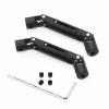 2Pcs Metal Universal Drive Shaft for WPL D12 C14 C24 B16 B36 B24 MN D90 MN99S Henglong RC Car Upgrade Parts ( Color : Black ) view 1