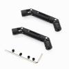 2Pcs Metal Universal Drive Shaft for WPL D12 C14 C24 B16 B36 B24 MN D90 MN99S Henglong RC Car Upgrade Parts ( Color : Black ) view 2