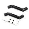 2Pcs Metal Universal Drive Shaft for WPL D12 C14 C24 B16 B36 B24 MN D90 MN99S Henglong RC Car Upgrade Parts ( Color : Black ) view 3