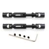 2Pcs Metal Universal Drive Shaft for WPL D12 C14 C24 B16 B36 B24 MN D90 MN99S Henglong RC Car Upgrade Parts ( Color : Black ) view 4