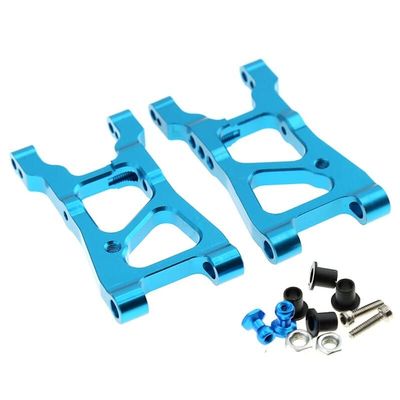 2Pcs Metal Rear Suspension Arm Swing Arm for Tamiya XV-01 XV01 1/10 RC Car Upgrades Parts Accessories ( Color : Blue )