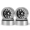 BAIJAC 1/2/4PCS 1.9 Inch Metal Alloy Beadlock Wheel Rims for Axial SCX10 90046 90047 CC01 TRX4 1/10 RC Crawler Car Parts ( Color : Red 1PCS ) view 3