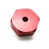 4PCS 5mm to 12mm Metal Combiner Wheel Hub Hex Adapter for WPL D12 C24 C34 B24 B36 MN D90 D99 RC Car Upgrade Parts ( Color : Red ) view 1