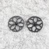 6Pcs Main Gear for WLtoys V911S V977 V988 V930 V966 XK K110 RC Helicopter Airplane Drone Spare Parts Accessories ( Color : Black ) view 2
