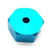 4PCS 5mm to 12mm Metal Combiner Wheel Hub Hex Adapter for WPL D12 C24 C34 B24 B36 MN D90 D99 RC Car Upgrade Parts ( Color : Red ) view 2