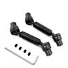 2PCS Upgrade Metal Drive Shaft for Henglong WPL B1 B16 B24 B36 C14 C24 C34 JJRC Q60 Q61 Q65 MN D90 D91 RC Car Spare Parts ( Color : Black ) view 1