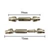 2PCS Upgrade Metal Drive Shaft for Henglong WPL B1 B16 B24 B36 C14 C24 C34 JJRC Q60 Q61 Q65 MN D90 D91 RC Car Spare Parts ( Color : Black ) view 3