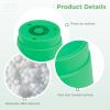yeesport Sport Stacking Cups, 24pcs Sports Stacking Cups Sport Training Game for Challenge Competition Travel Party Gift for Kids and Adults (Red+Green) view 3