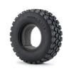 BAIJAC 22/25/28/30mm Rubber Tyres Wheel Tires for Tamiya 1/14 RC Trailer Tractor Truck Front & Rear Wheel Rims Accessories Part ( Color : 1Pcs Style 2 ) view 1