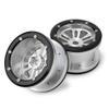 2.2inch Aluminum Alloy Beadlock 40mm Wheel Rim Hub for Axial Wraith 90018 SCX10 II 90046 TRAXXAS TRX-4 1/10 RC Car Parts ( Color : Black 2pcs ) view 4