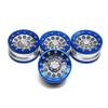 BAIJAC 1.9inch Wheels Beadlock Alloy Metal Rims Wheel Aluminum Wheel Rims for RC 1:10 Truck Rock Crawler Car SCX-10 AX-10 CC01 (Color : 7-1Pcs) view 3