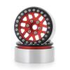 1/2/4PCS 1.9 Inch Metal Alloy Beadlock Wheel Rims for Axial SCX10 90046 90047 CC01 TRX4 1/10 RC Crawler Car Parts (Color : Red 2PCS) view 1