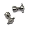 4 Set Metal Front Axle Drive Shaft CVD Wheel Axle Cup for WPL C14 C24 C34 B14 B24 B36 MN D90 MN99S RC Car Upgrade Parts ( Color : As Shown ) view 2