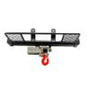 Metal Front Rear Bumper Protection Board Winch for MN D90 D91 D99 MN99S 1/12 RC Car Upgrade Spare Parts ( Color : Black ) view 2