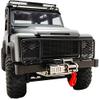 Metal Front Rear Bumper Protection Board Winch for MN D90 D91 D99 MN99S 1/12 RC Car Upgrade Spare Parts ( Color : Black ) view 4
