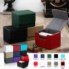 Vicenpal 10 Pieces Leather Deck Game Card Box Magnetic Card Game Case for 100 Plus Gaming Storage Containers Compatible with MTG Deck Boxes,10 Colors view 4
