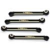 TREAL Brass FCX24 Upper Links Set (4pcs) Upper Chassis 4-Links for FMS FCX24 1:24 view 1