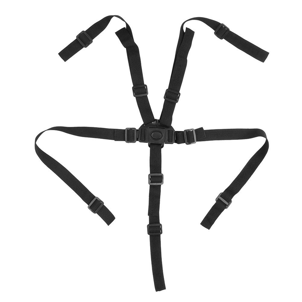 Alomejor Baby Harness Belt 5 Point Harness Belt for Children Stroller Harness Full (New A)