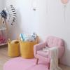 2 X Large Baskets for Blanket Cotton Rope Woven Storage Baskets with Strong Handles Nursery Laundry Basket Kids Toy Hamper view 3