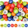 Chivao 80 Pcs Motivational Stress Balls Colorful Foam Inspirational Quotes Anxiety Relief Balls Small Funny Stress Relief Hand Exercise Gifts for Adults Teams Motivating Encouraging (Positive) view 1